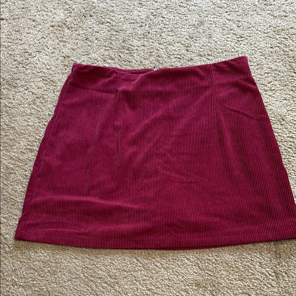 HALARA Red A-Line Mini Skort Casual Never Worn